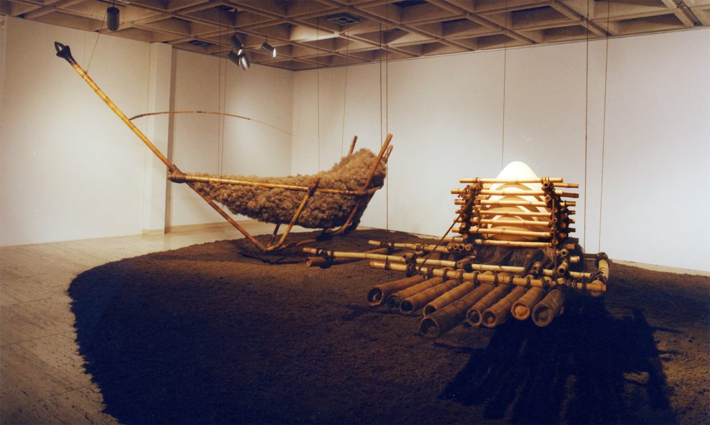 Bird Boat & Egg Raft, Art Gallery of NSW, 1991. © Ross Mellick.